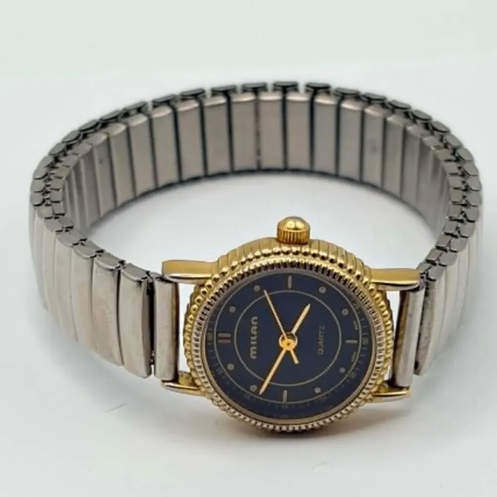 Gold & Silver Milan Watch